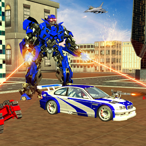 Download Police Robot Transformer War For PC Windows and Mac