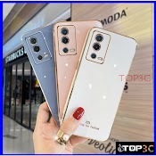 Op Đien Thoai Oppo A55 Ốp Điện Thoại Viền Thẳng Thời Trang Cho Oppo A55 4G F1S A59 A57 A39 A92 A52 A37 A83 A77 5G Zb