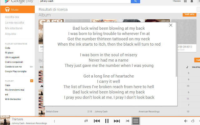Music Lyrics