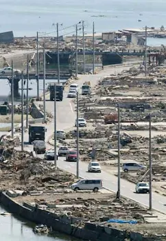 地震の後　解釈①