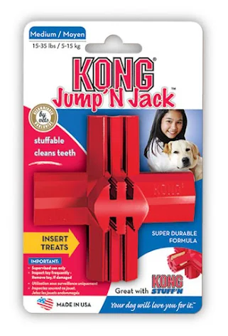 Kong Jump-N-Jack leksak M [KJ32E] 3st