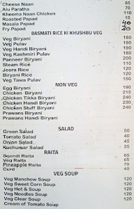 Spice Ac Family Restaurant menu 3