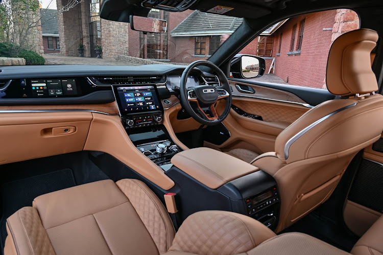 Fifth-generation Grand Cherokee has much improved cabin ambience. Picture: SUPPLIED