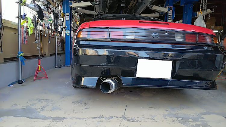 シルビアのマフラー交換・柿本改・S14後期・S14シルビアに関するカスタム事例の投稿画像7枚目