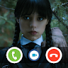 Wednesday Addams Fake Call icon