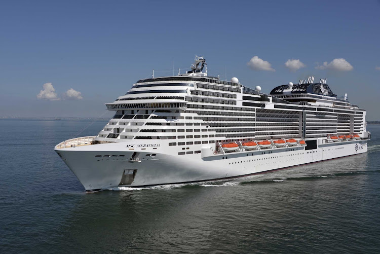  MSC Meraviglia sails itineraries in the Western Mediterranean, United Kingdom, Northern Europe and Baltic Sea.