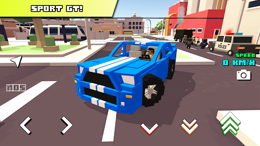 Screenshot Blocky Car Racer - racing game