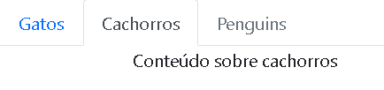 Tabs dinâmicas com Navs Bootstrap