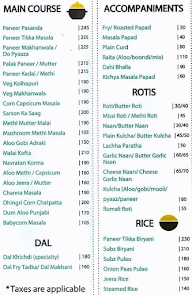 Sheetal Arch Restaurant menu 6