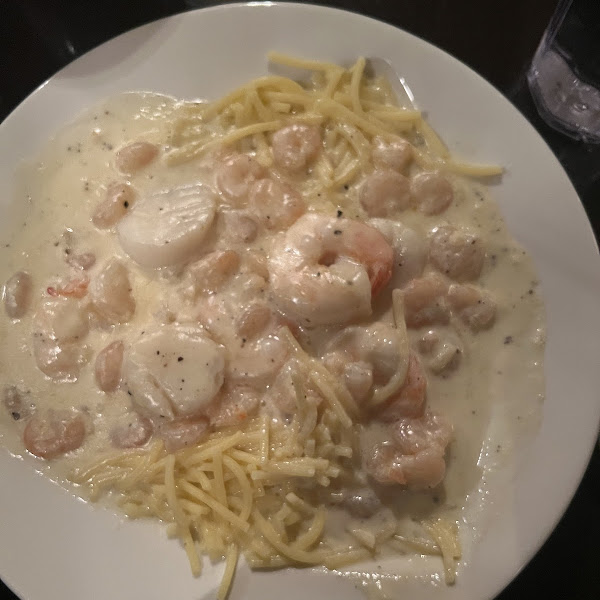 Seafood pasta