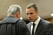 Oscar Pistorius in court.