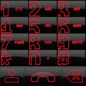 THEME BIG DARK RED EXDIALER