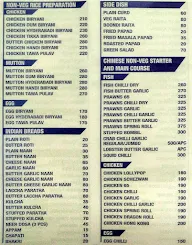 Samudra - Multi-cuisine Family Restaurant and Bar menu 2