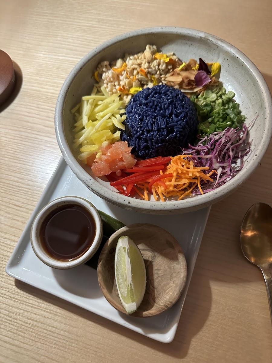 Rainbow rice bowl