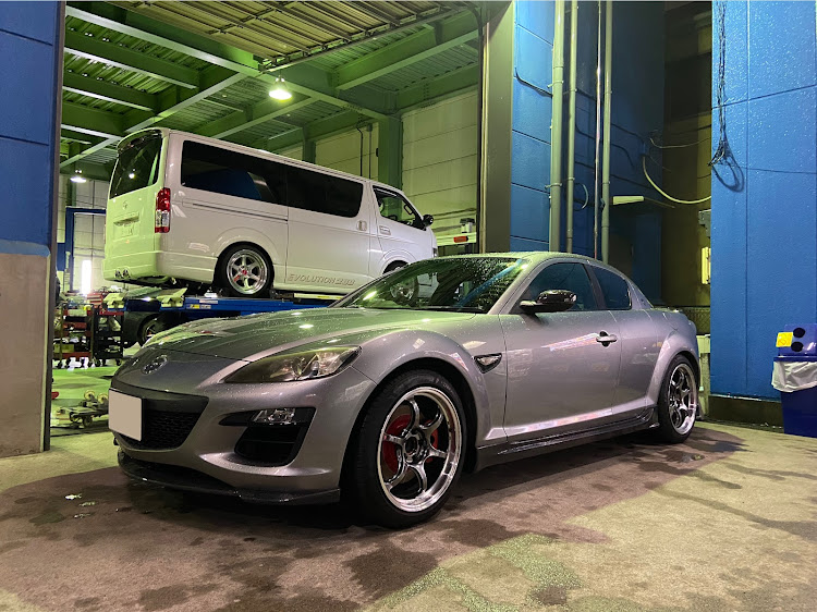 RX-8のブレーキローター交換・オートエグゼストリートブレーキローター・2月もよろしくお願いしますに関するカスタム事例の投稿画像1枚目
