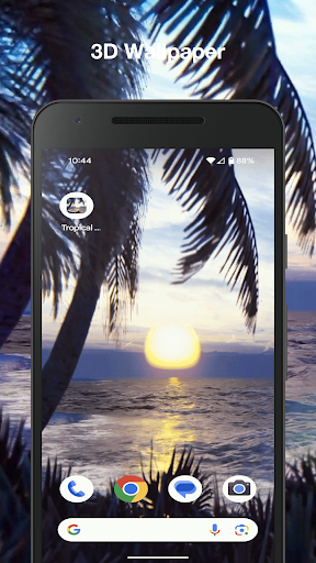 Screenshot Tropical Ocean Live Wallpaper