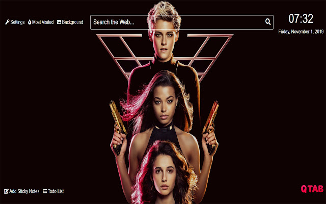 Charlie's Angels 2019 Wallpaper for New Tab