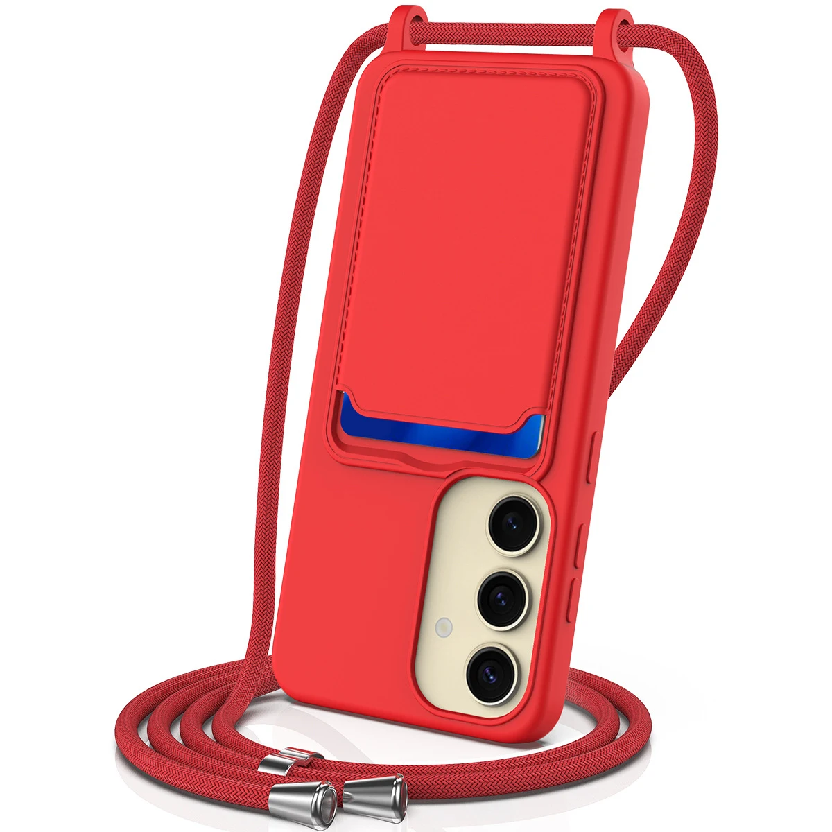Title 15, Silikon-Kartenhalter-Schutzhülle mit Lanyard, s...
