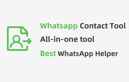 WA Contact| Bulk Export, Check, Send Message, Remark small promo image