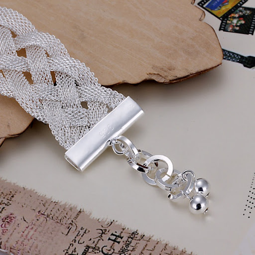 Title 4, Vintage fine mesh braided bracelet