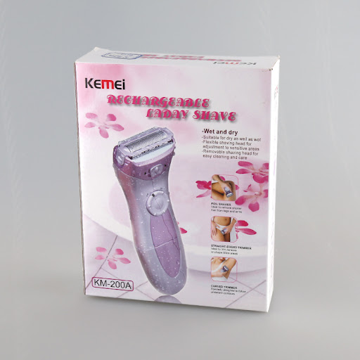 Title 2, Electric lady shaver for smooth, comfortable ha...