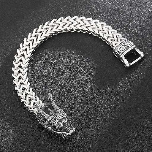 Title 3, Punk Creative Retro Keel Chain 316L Stainless S...