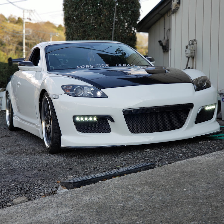 RX-8のドライブ・エムズガレージ・レッドメモリーに関するカスタム事例の投稿画像1枚目