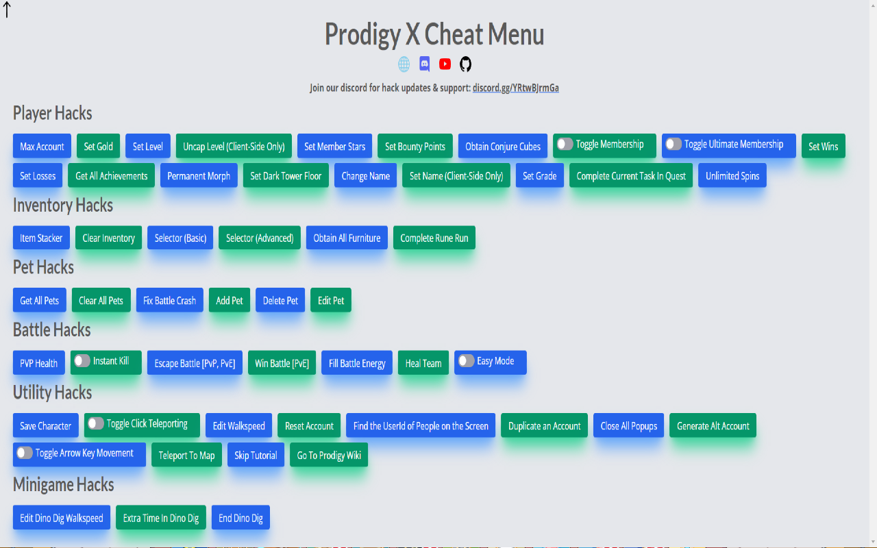 Prodigy Hacking Extension | X Loader Preview image 3