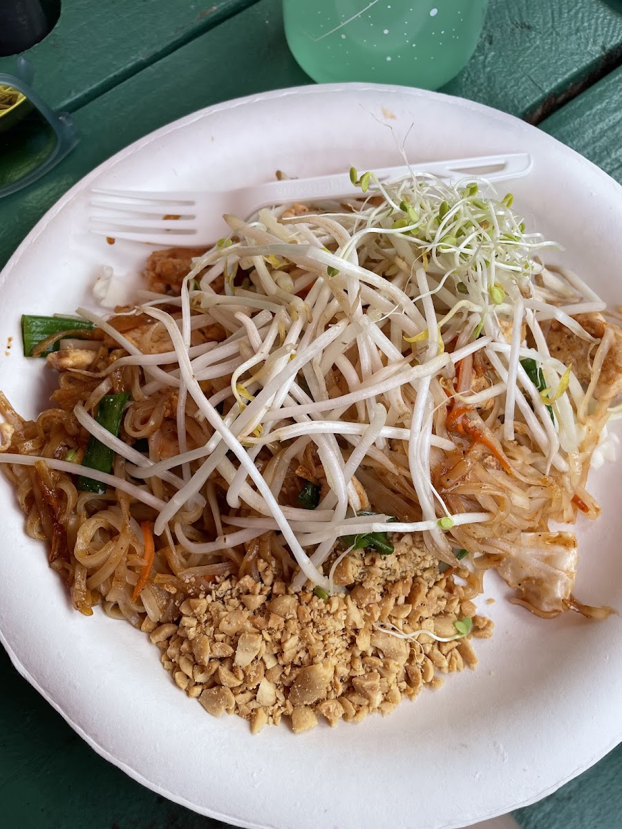 Gluten-Free Pad Thai at Ae's thai kitchen