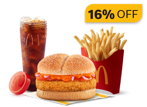 McSaver McAloo Tikki Meal