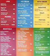 Lassi Shop menu 1