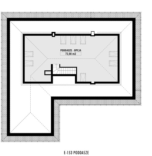 E-153 - Rzut poddasza