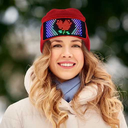 Title 1, Fashionable LED Bluetooth Knitted Hat Stay warm...