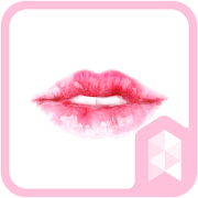 Simple Pink Lip Launcher theme  Icon