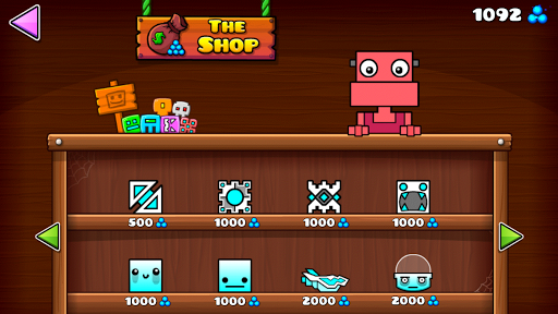 Screenshot Geometry Dash World