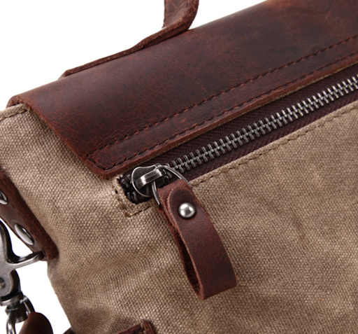 Title 4, Horseskin Diagonal Handbag Briefcase Canvas One...