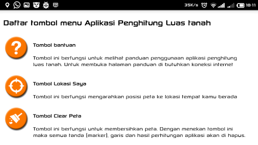 Aplikasi Penghitung Luas Tanah