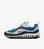 womens air max 98 radiant emerald blue nebula