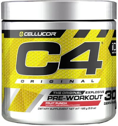 Cellucor C4 Ripped Raspberry Limeade Powder 30 Servings