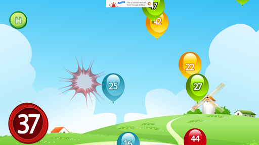 Numeric - Kids Free Ballon Numeric Games