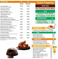 Saparito Pizza menu 2