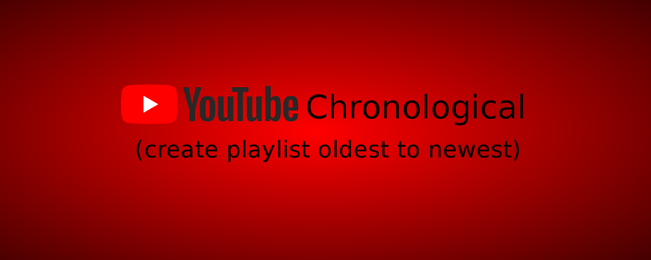 YouTube Chronological Order Preview image 2