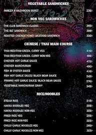 Club Lepid menu 4