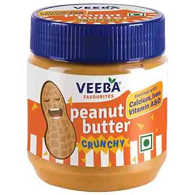 Veeba Peanut Butter Crunchy 340 Gm