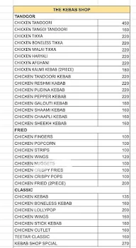 The Kebab Shop menu 4