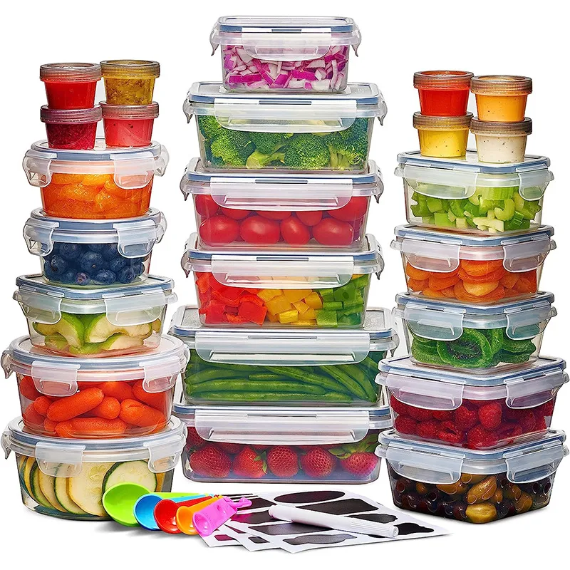 Kitchen Refrigerator Transparent Plastic Seal Box keeps food fresh, organizes your fridge effectively and simply with th