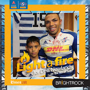 Bryan Habana with Zubair Dramat.