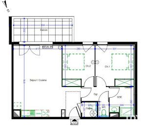 appartement à Vic-la-Gardiole (34)