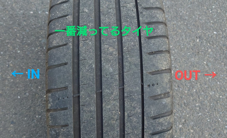 スイフトスポーツの維持り・タイヤ組み換え・ミシュランパイロットスポーツ5・私の備忘録・チーム赤城に関するカスタム事例の投稿画像4枚目