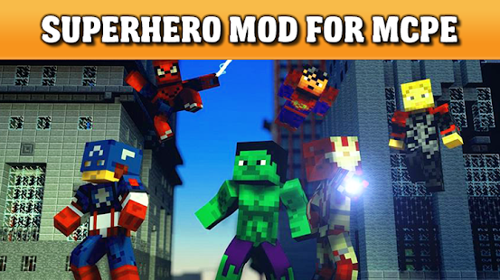 Мод Superheroes by FiskFille для Minecraft 1.7.10